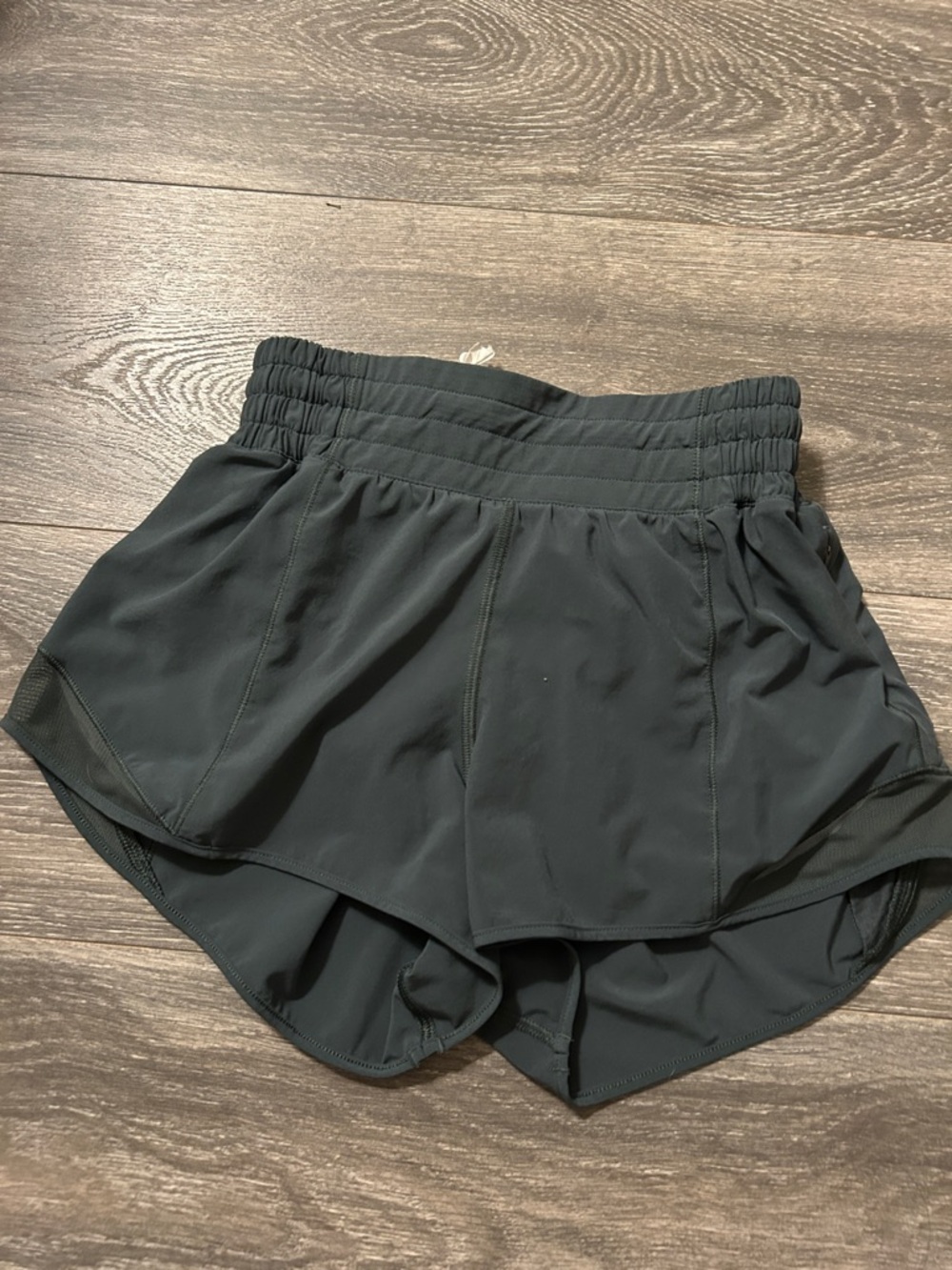 lululemon athletica Black Layered Athletic Shorts HIGH RISE LENGTH 2.5!